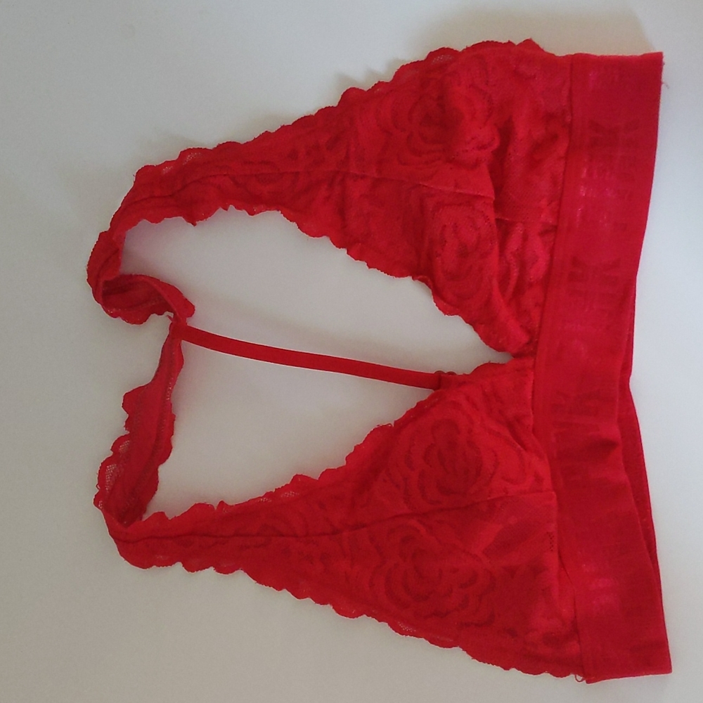 A bralette from the brand PINK